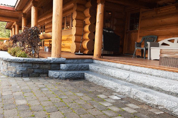 Hardy Island Granite Steps