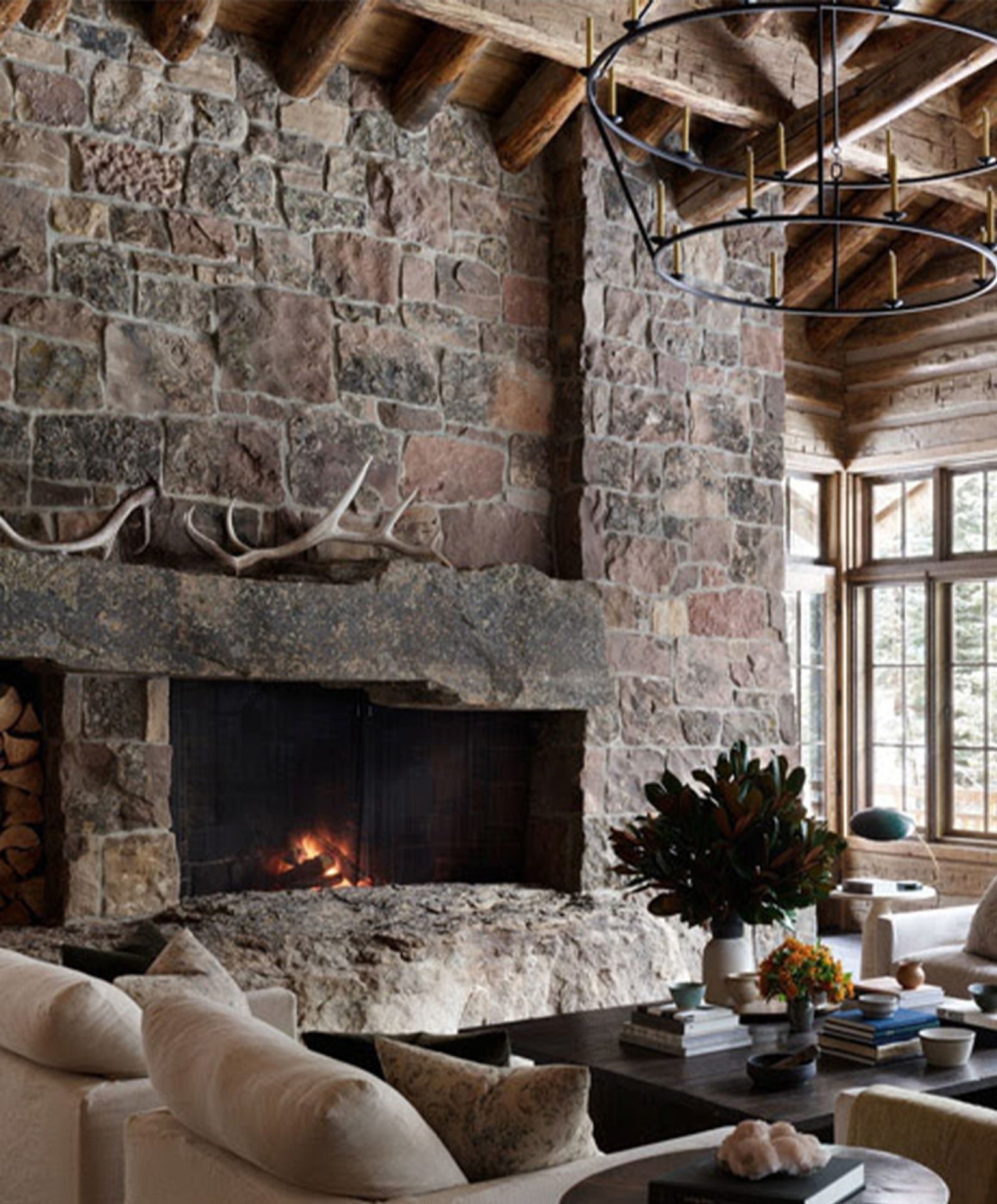 Rustic Riverside Home In Idaho