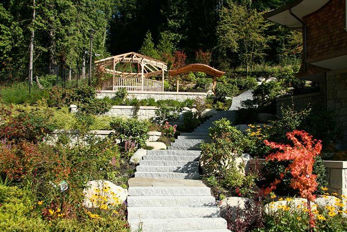 Hardy Island Granite Steps