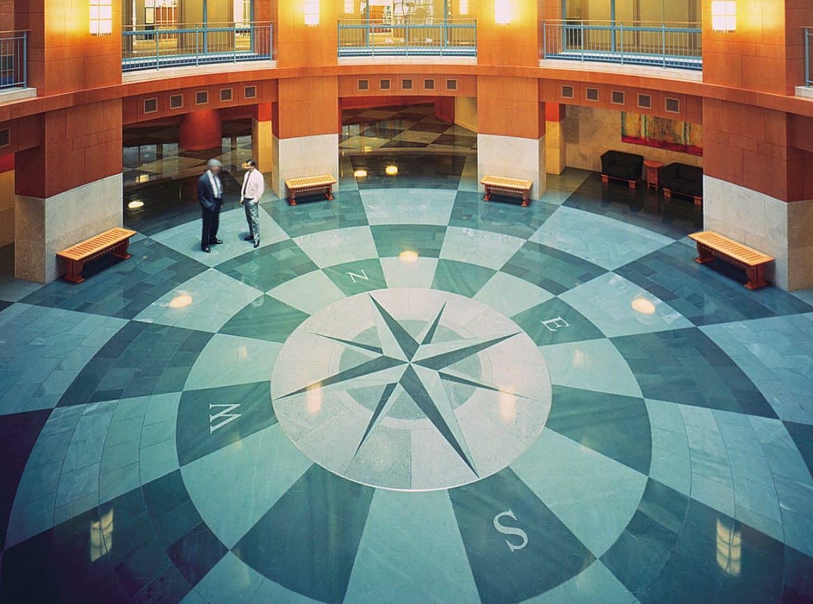 The International Finance Centre headquarters features PRB Brandy Crag and PRB Brossen Stone