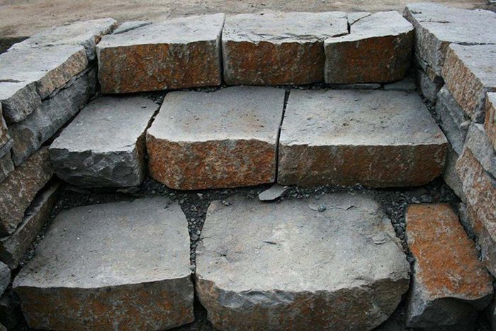 Whistler Basalt Stone Steps