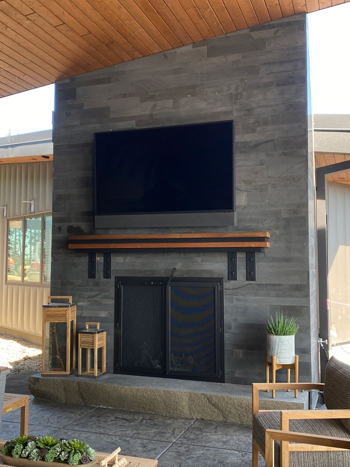 Graphite Lavastone Plank
