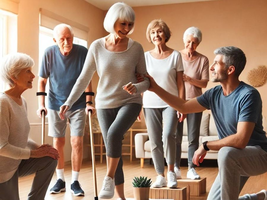 Animer un atelier équilibre pour la prévention des chutes des personnes âgées