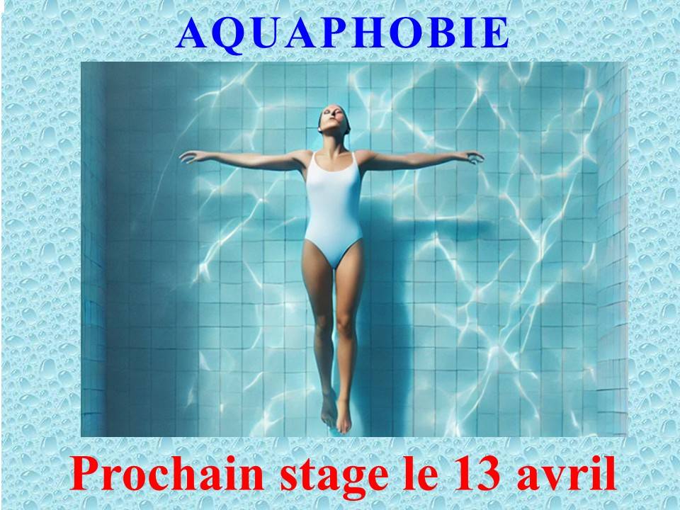 Stages aquaphobie et cours de natation pour adultes