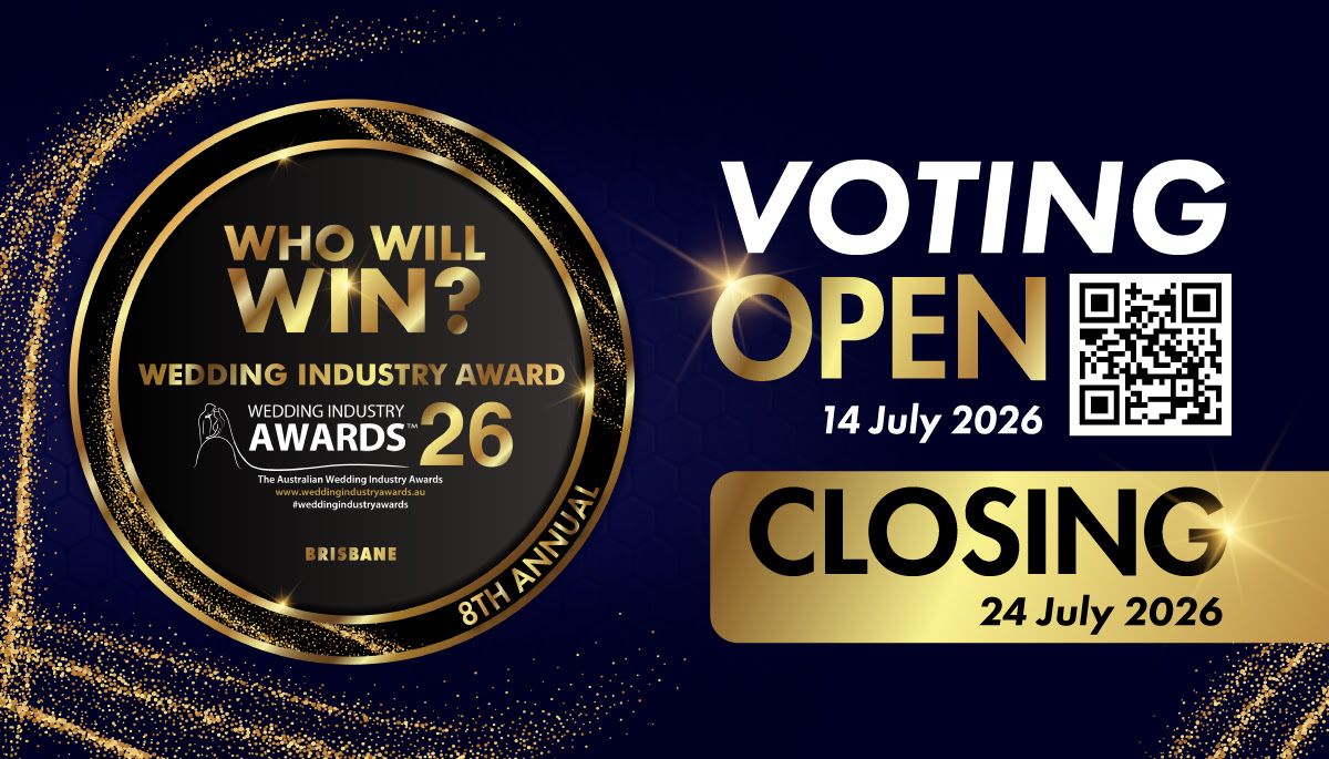 Vote for Us: 2026 Brisbane Wedding Industry Awards