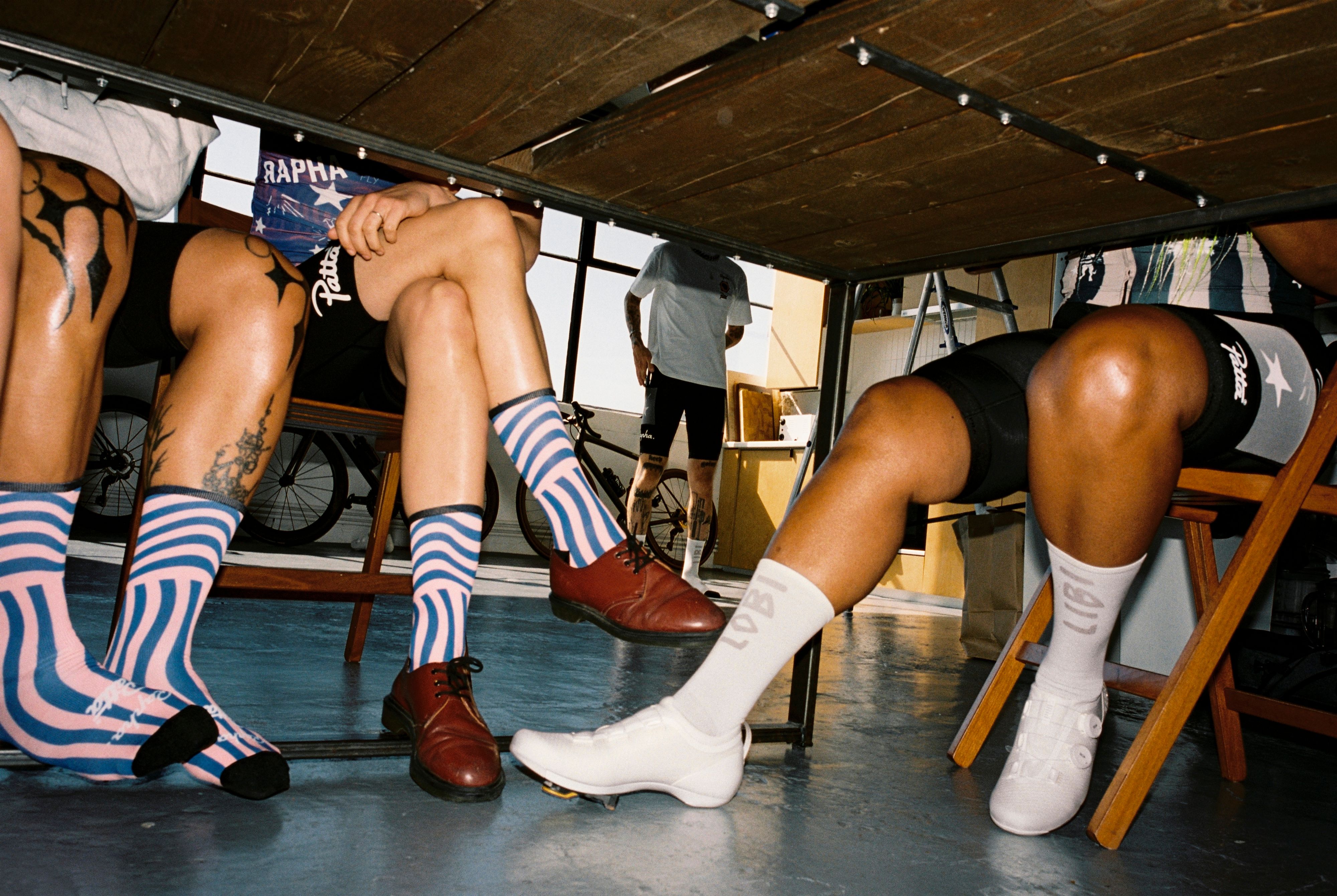 Rapha + Patta. Photo Léon Prost.