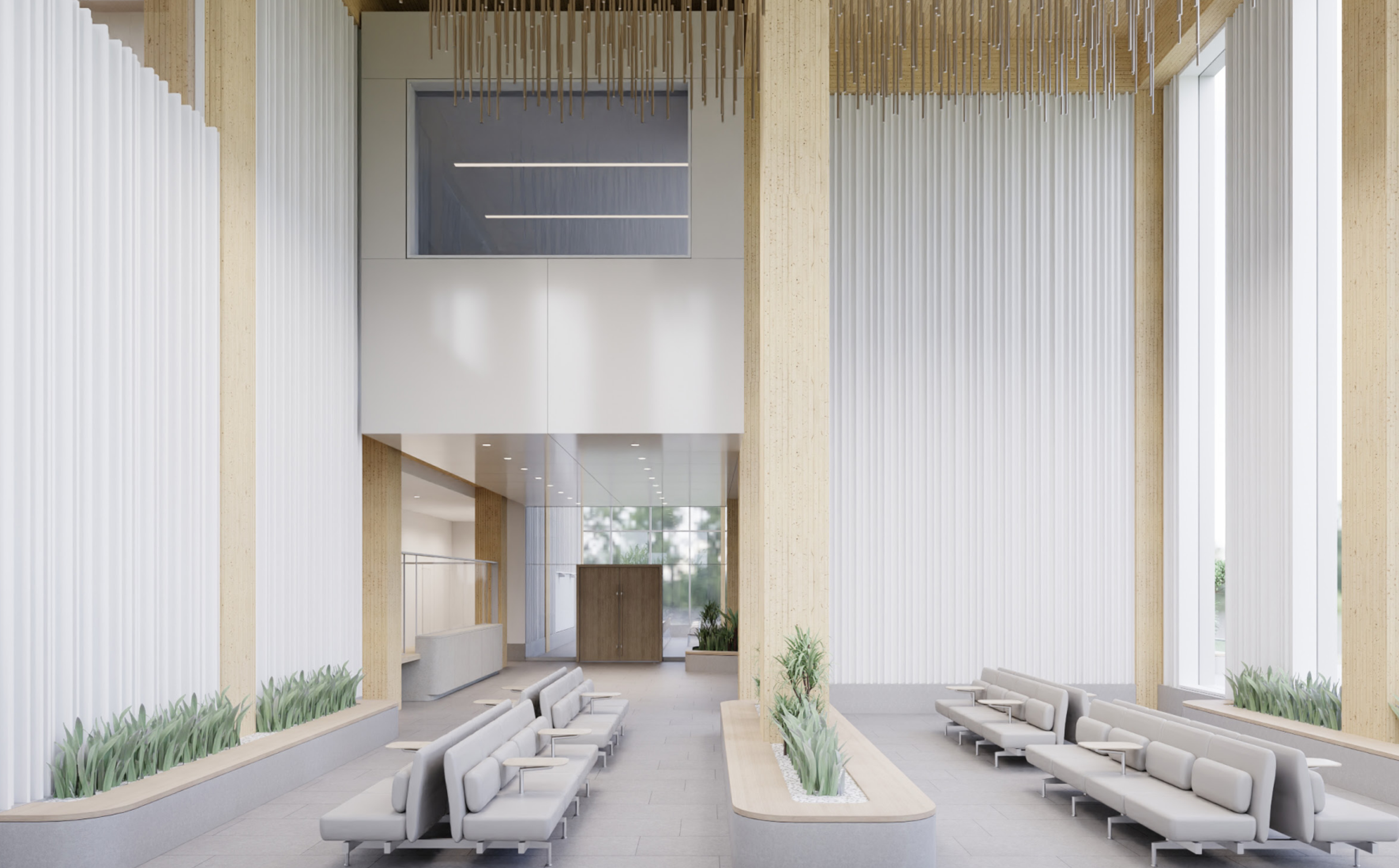 PRP OSF, Interior Lobby