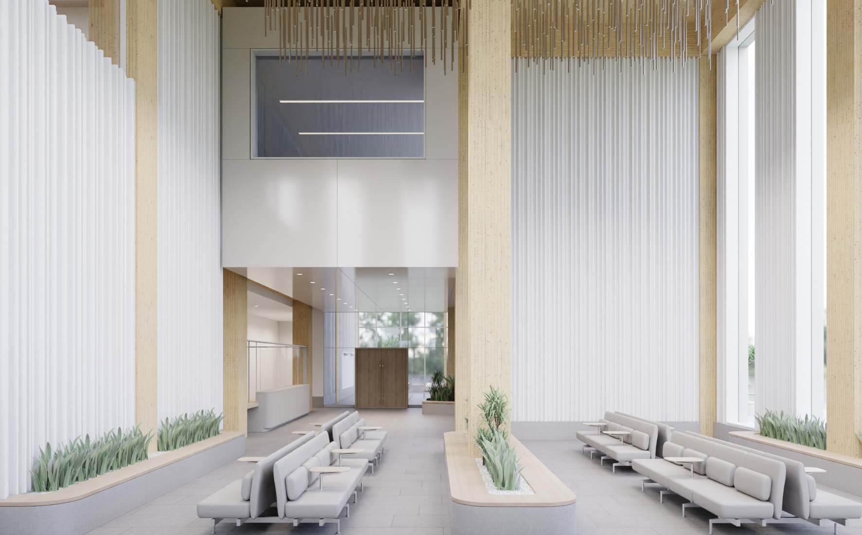 PRP OSF, Interior Lobby