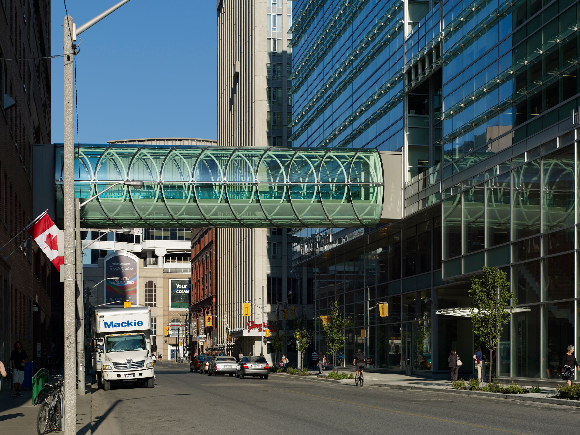 Exterior shot of bridge