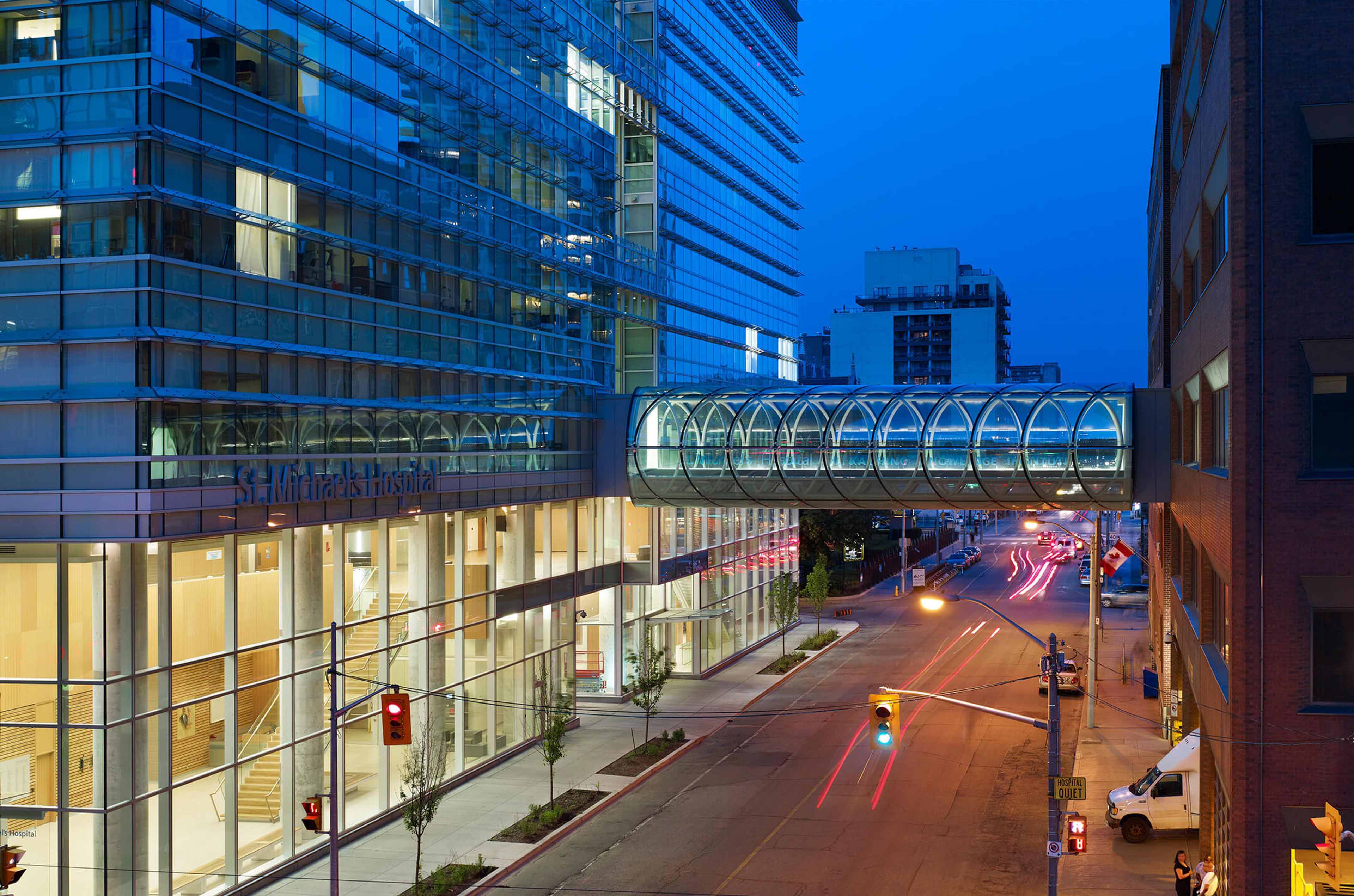 Exterior with bridge