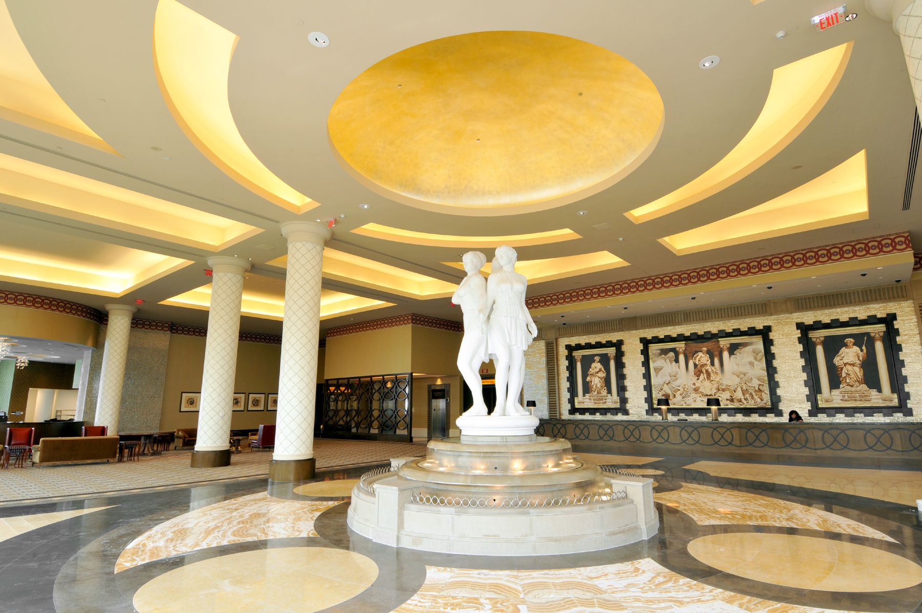 Interior Marble Lobby
