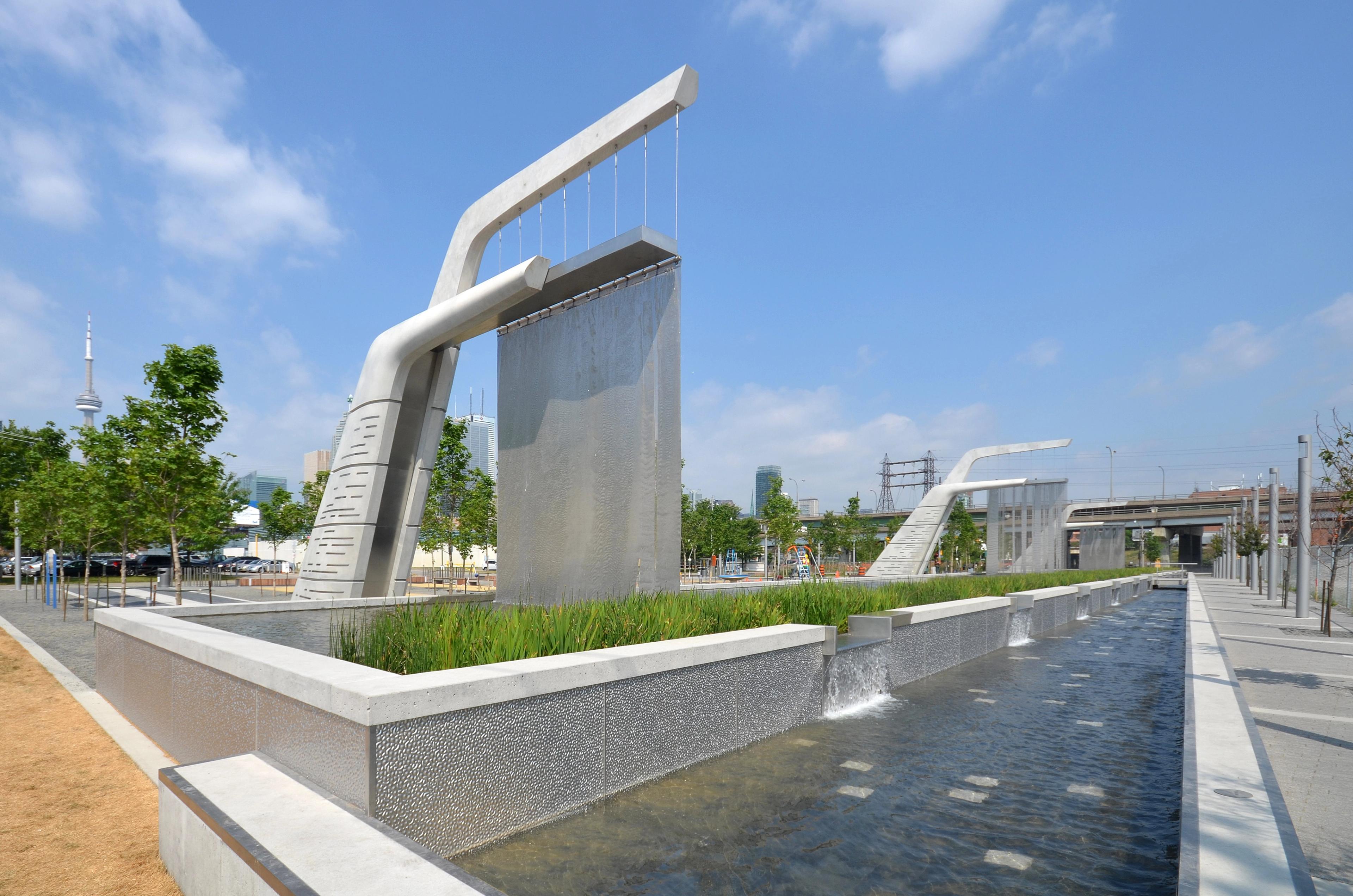Sherbourne Common North from Southeast corner