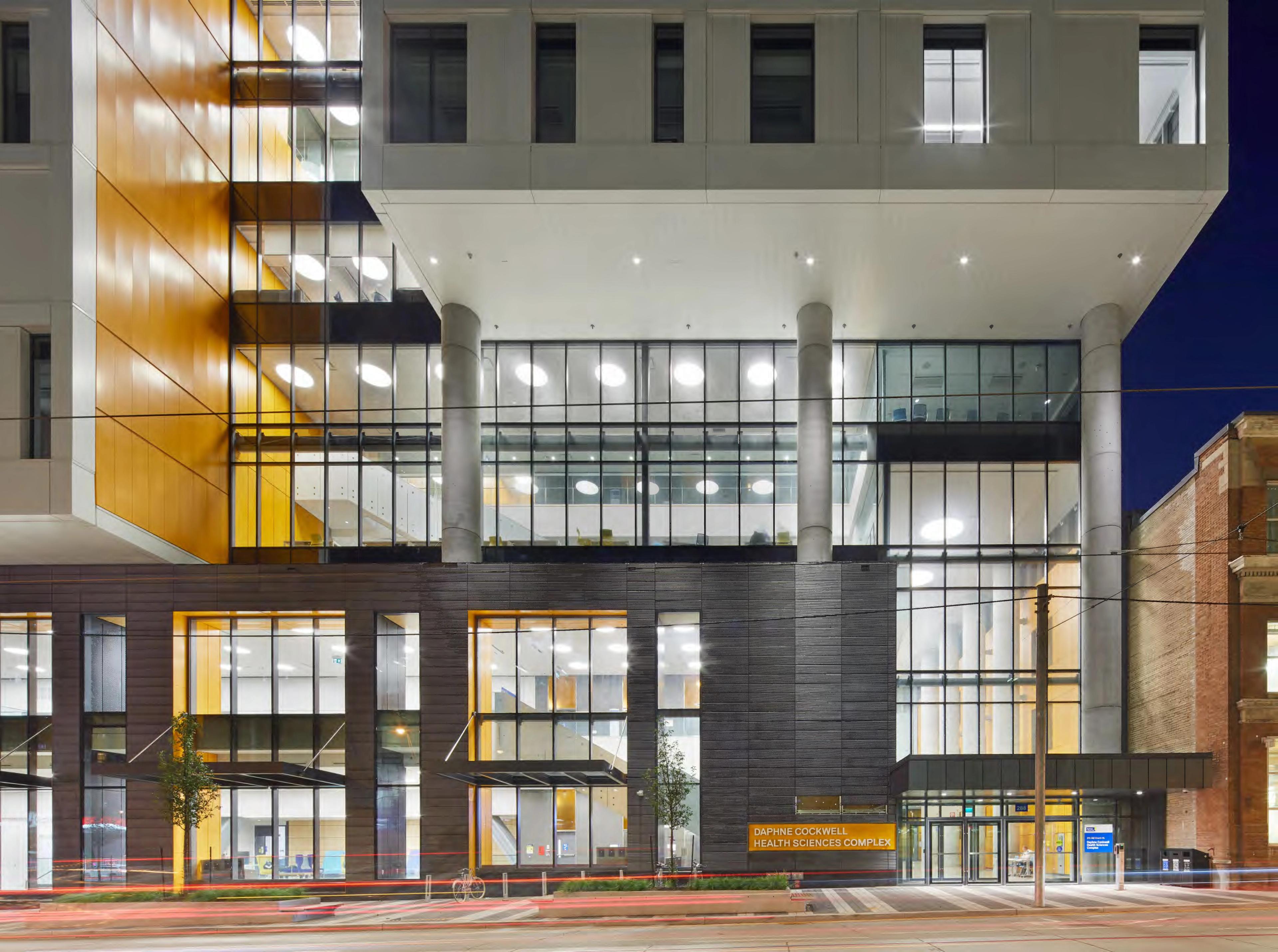 main entrance from street