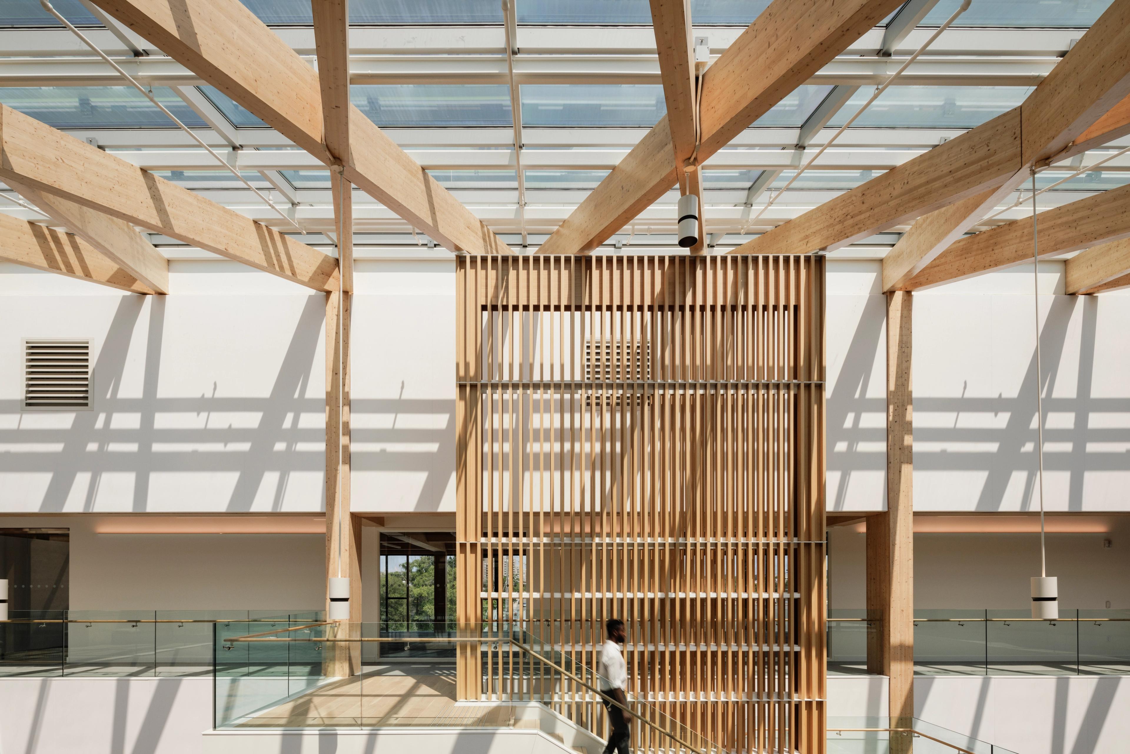 Ontario Secondary School Teachers' Federation Headquarters, Interior