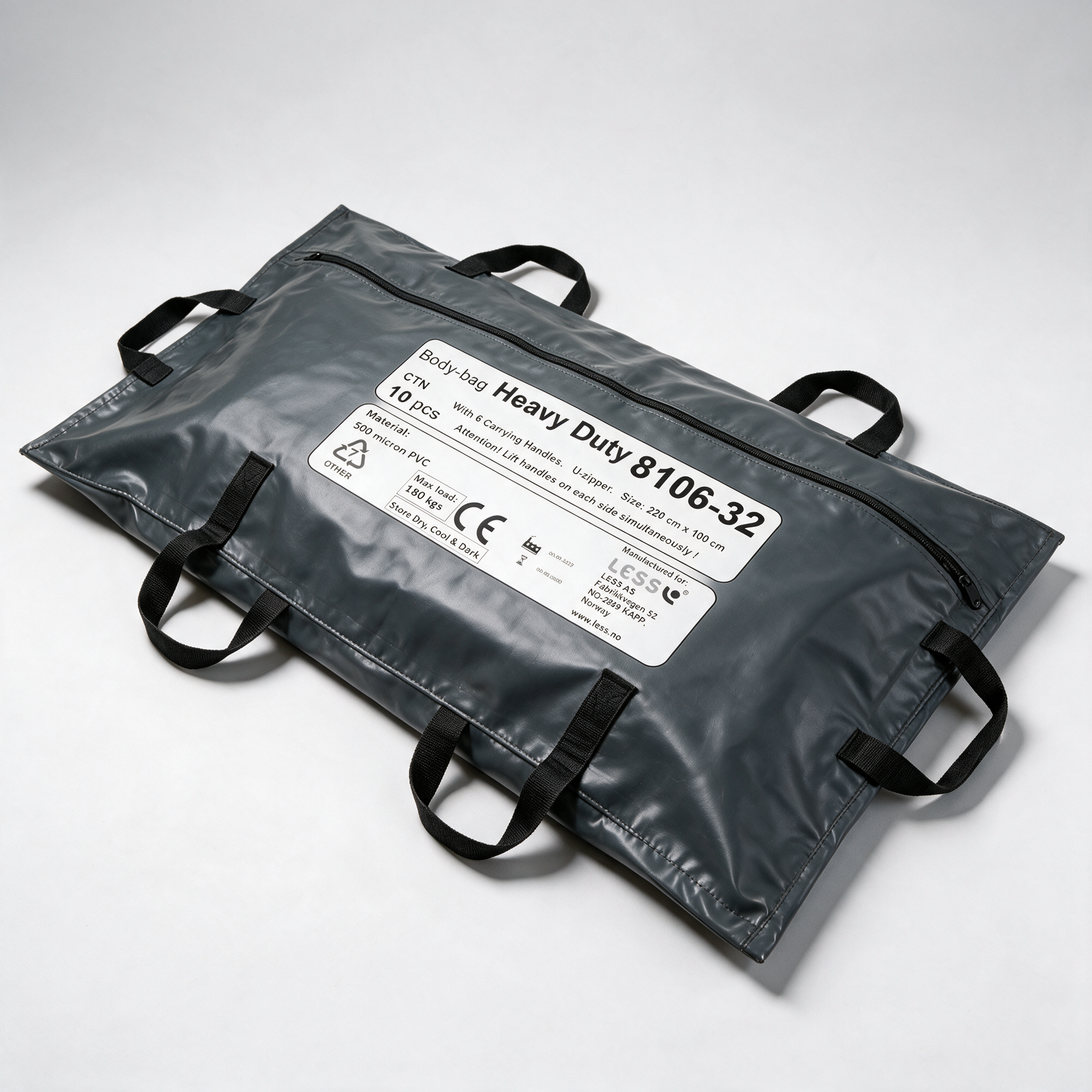 LESS Body Bag PVC Heavy Duty