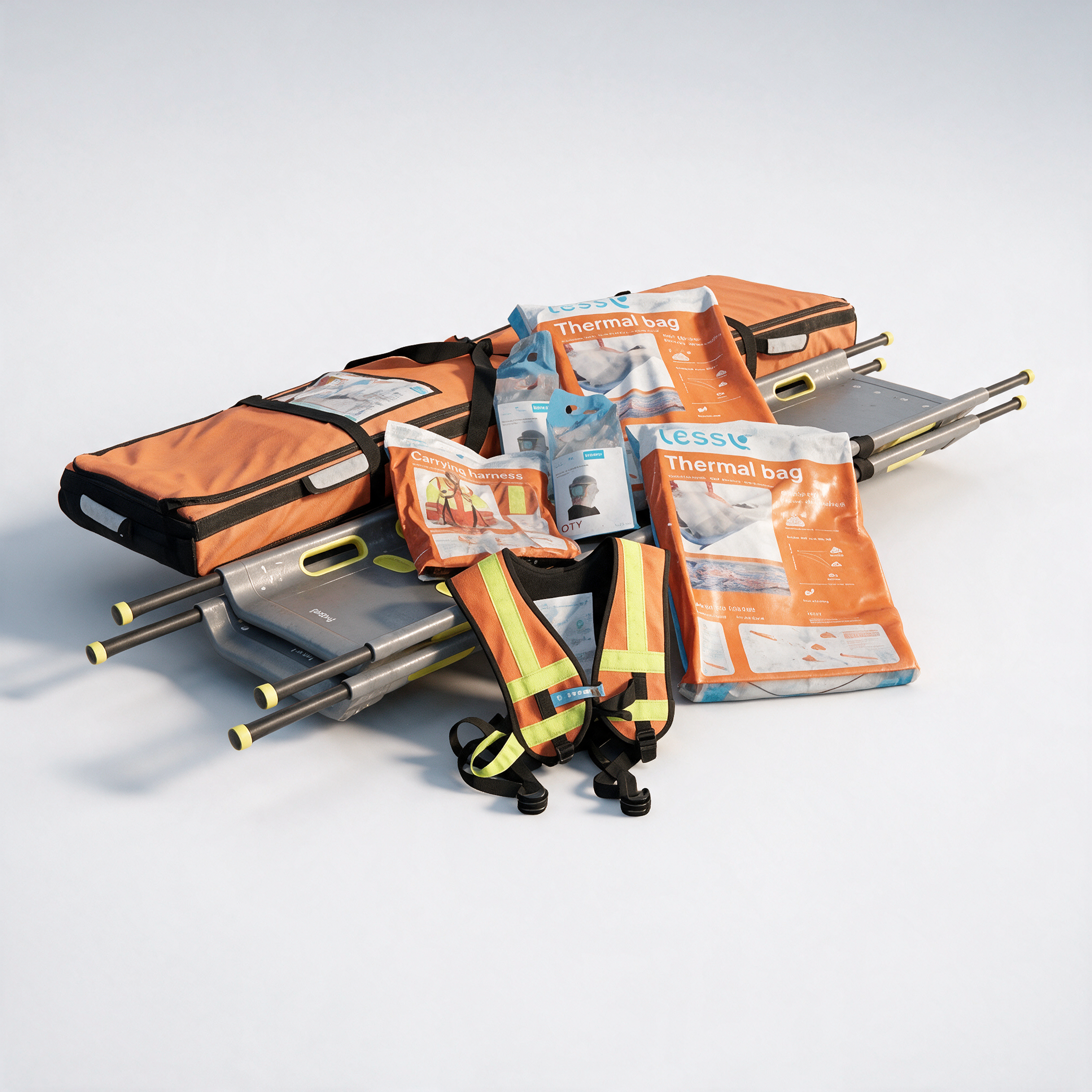 LESS Stretcher Rolling Kit Compact 3031 11 & 12