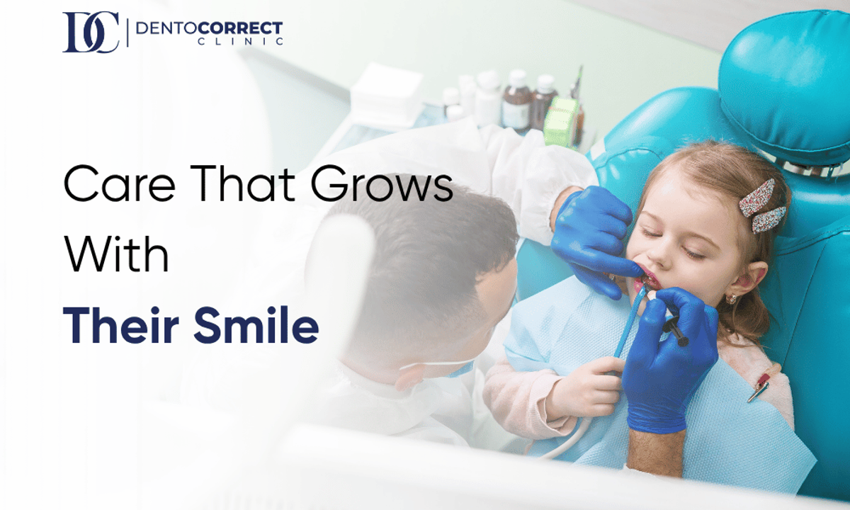 Kids dentist in Islamabad caring for a child with toothache