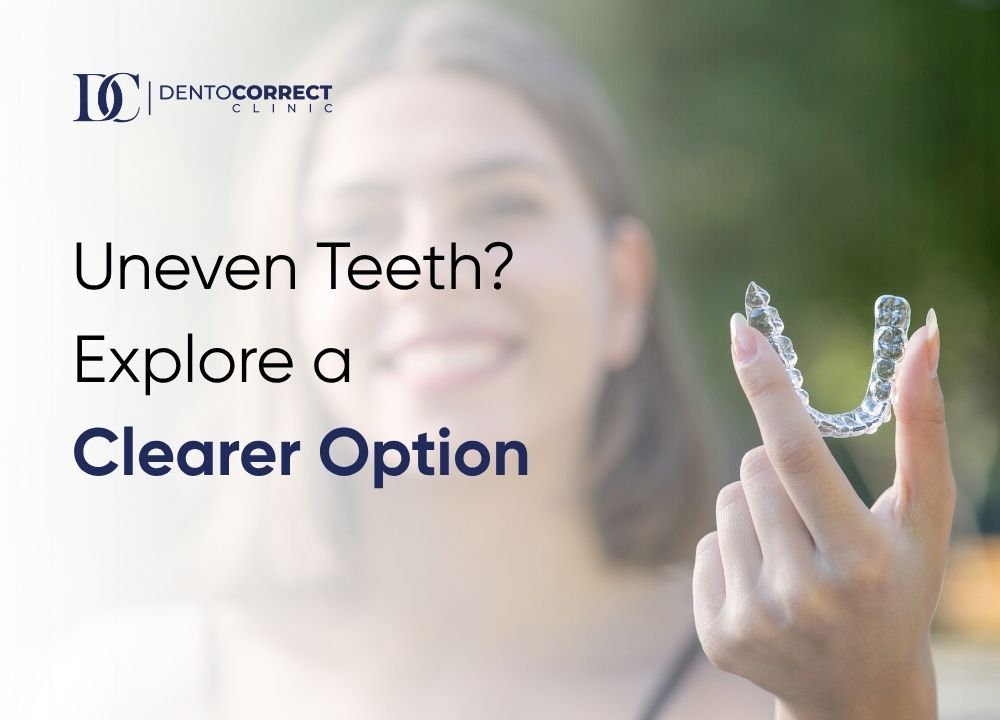 Clear aligner tray for straightening crowded teeth in Karachi