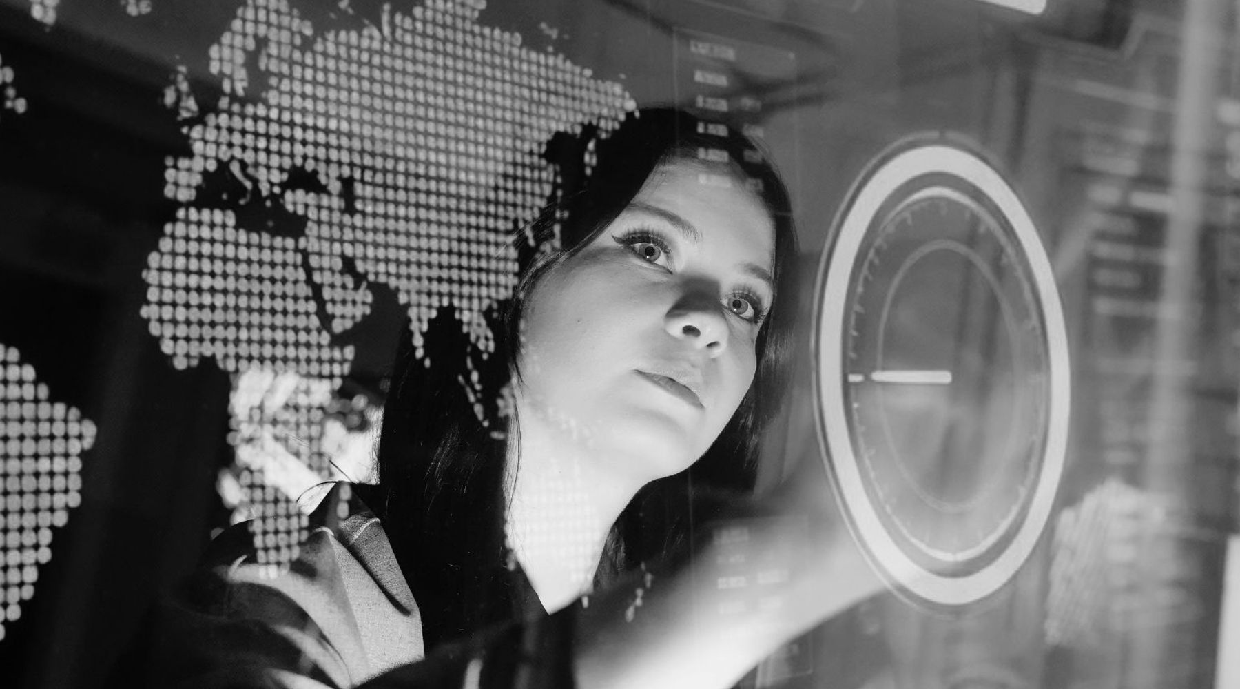 Photo of an a lady working in professional services for the M&A industry reports for SDR Ventures.