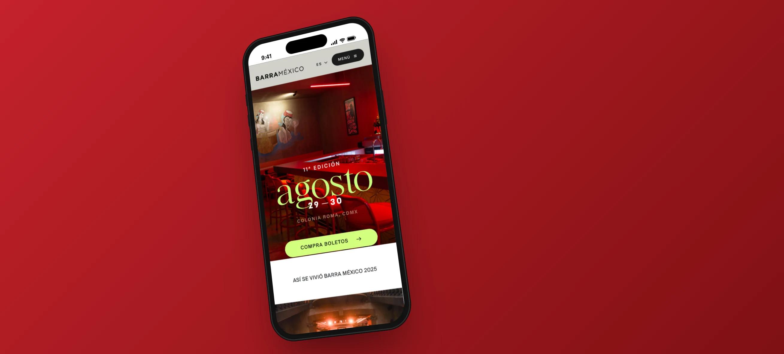 Web Barra México