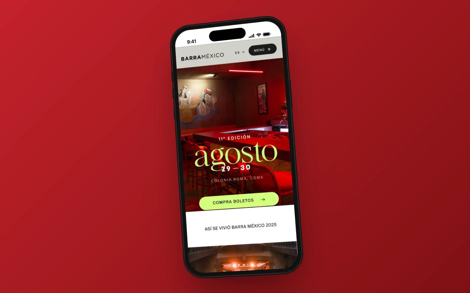 Web Barra México