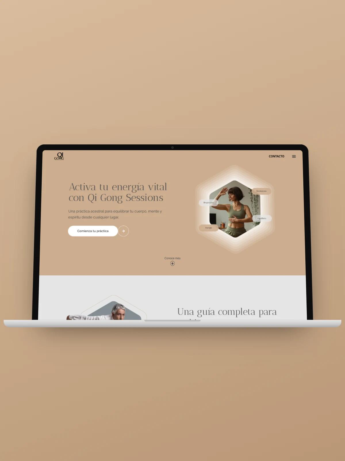 Qifulness — Qi Gong Sessions en MacBook
