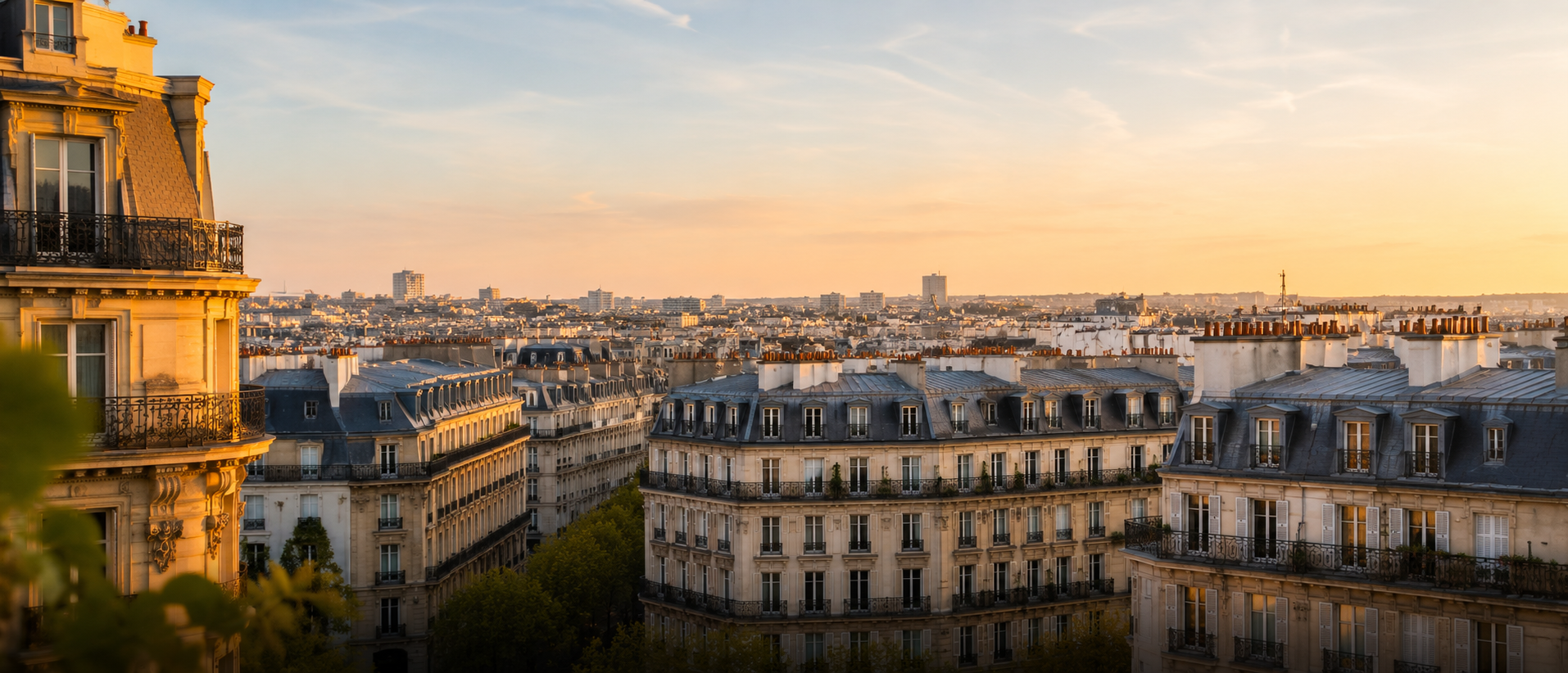 Le cadre Virginia, ouvert sur la lumière et l’architecture parisienne