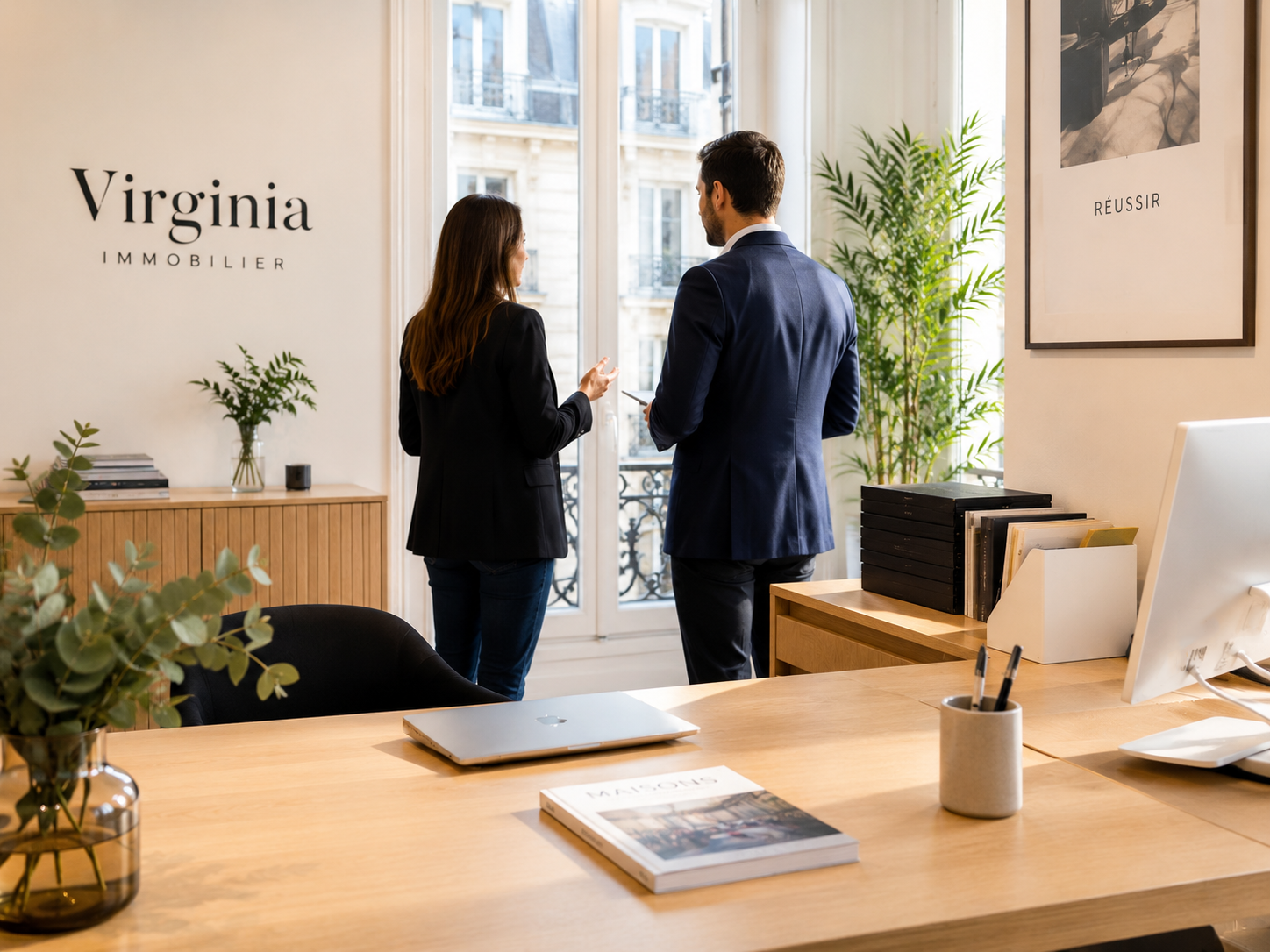Équipes Virginia en agence