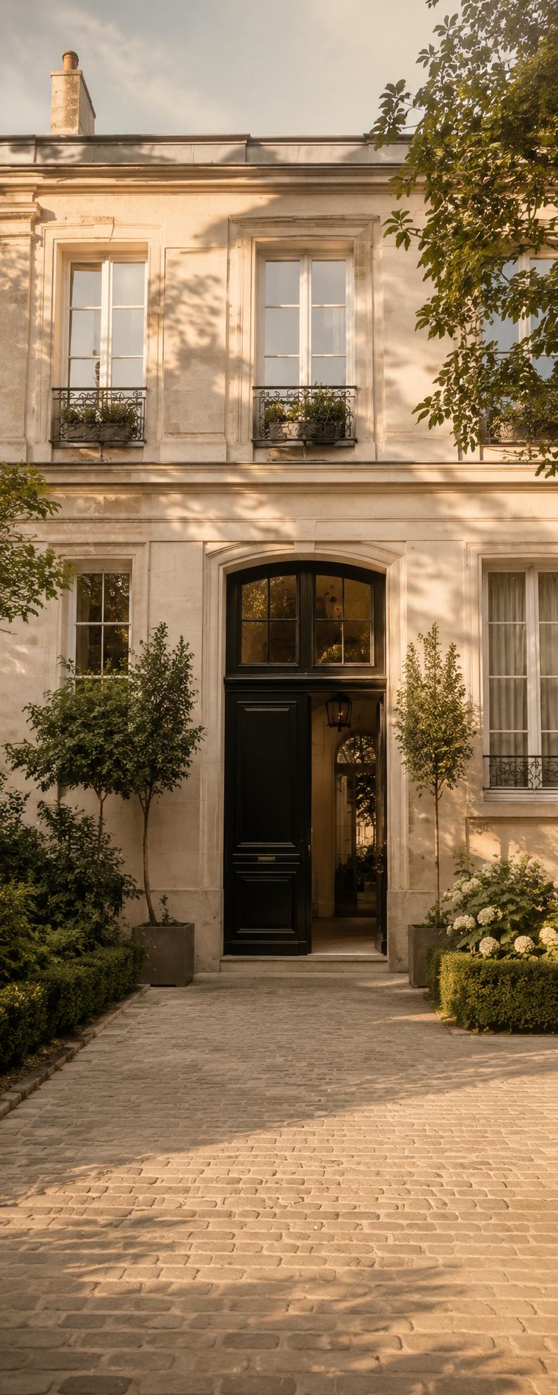 Entrée d'immeuble
