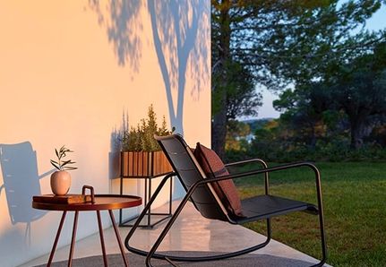 Modern outdoor rocking chair by WGU Design