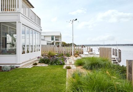 coastal garden with planting detail