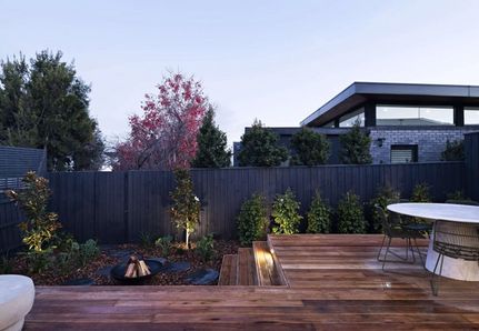 Backyard of Parkview House by Allie Harris and Mint Design
