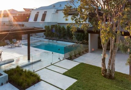Williamstown project - winner of Pool Design of the Year at the 2023 Landscape Victoria Awards
