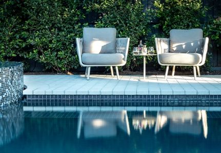 Two poolside chairs from Cosh Living Outdoor Furniture range