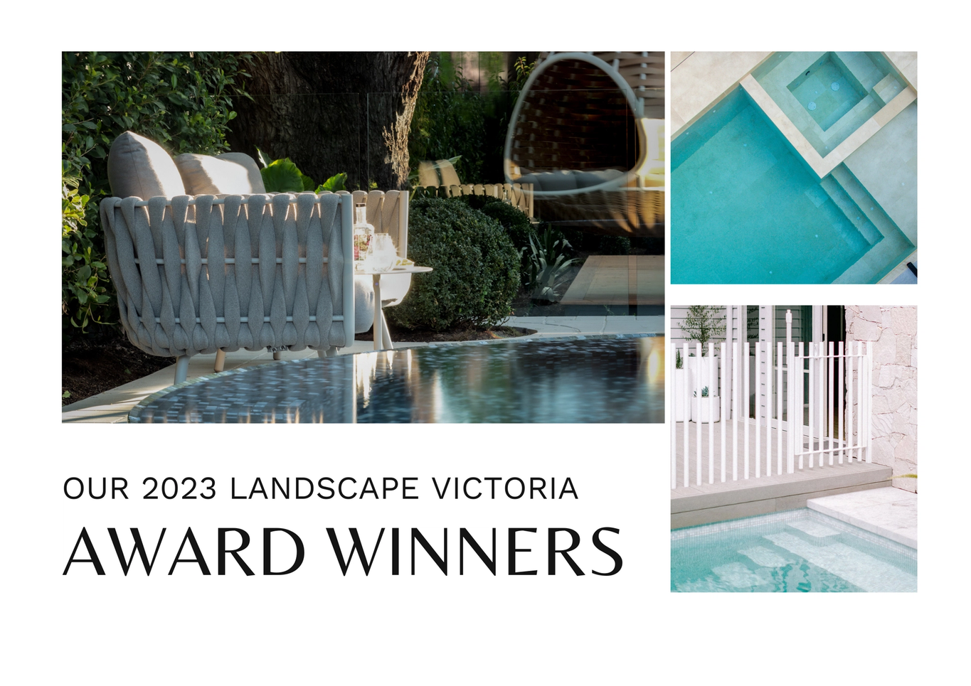 Summary of our 2023 Landscape Victoria award winning projects