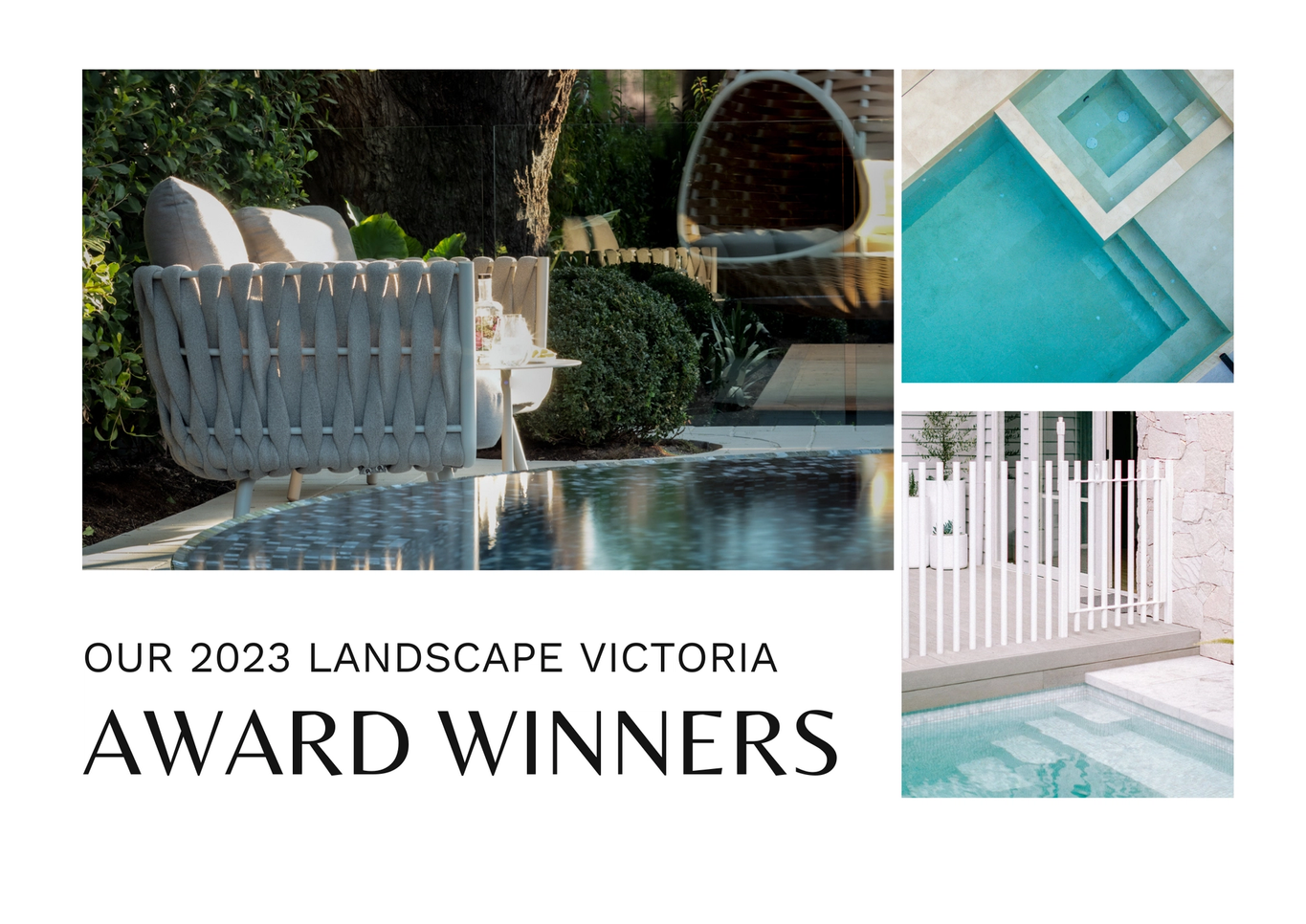 Summary of our 2023 Landscape Victoria award winning projects