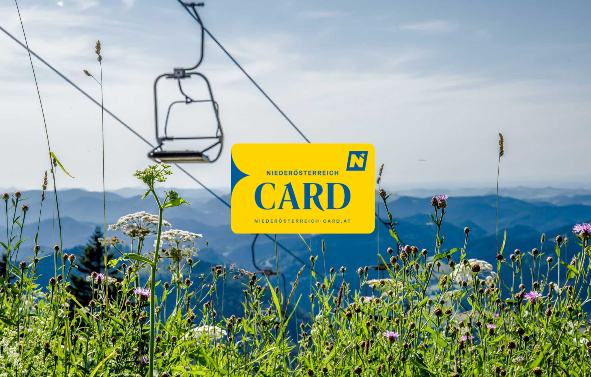 Nö Card - Lift mit Wiese