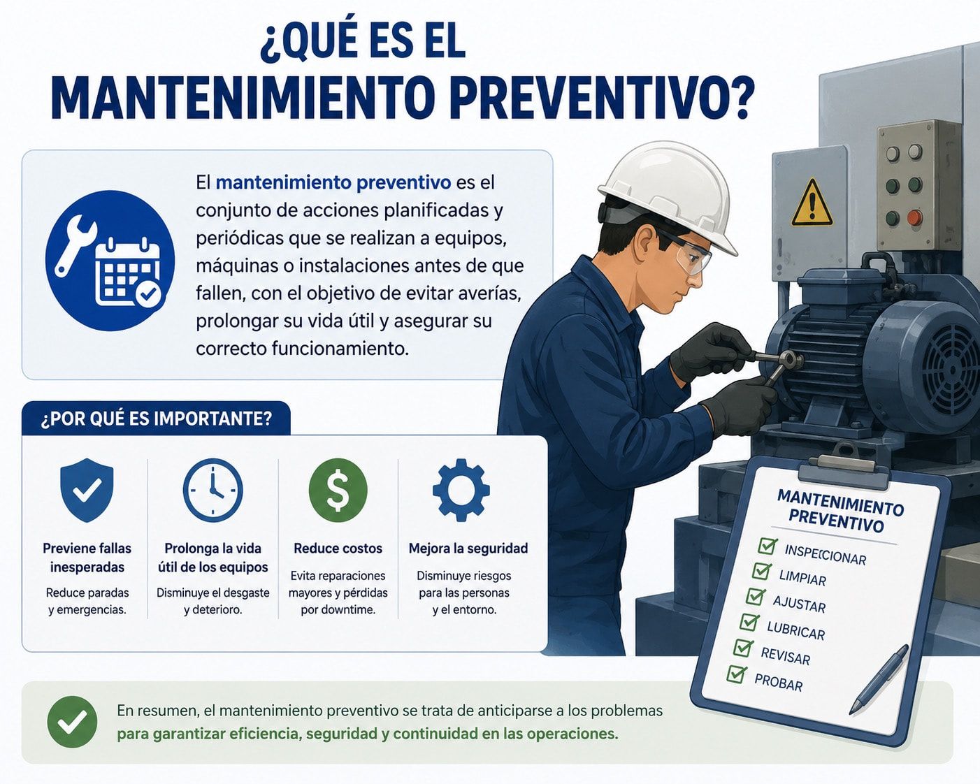 Imagen miniatura de ¿Qué es el mantenimiento preventivo?