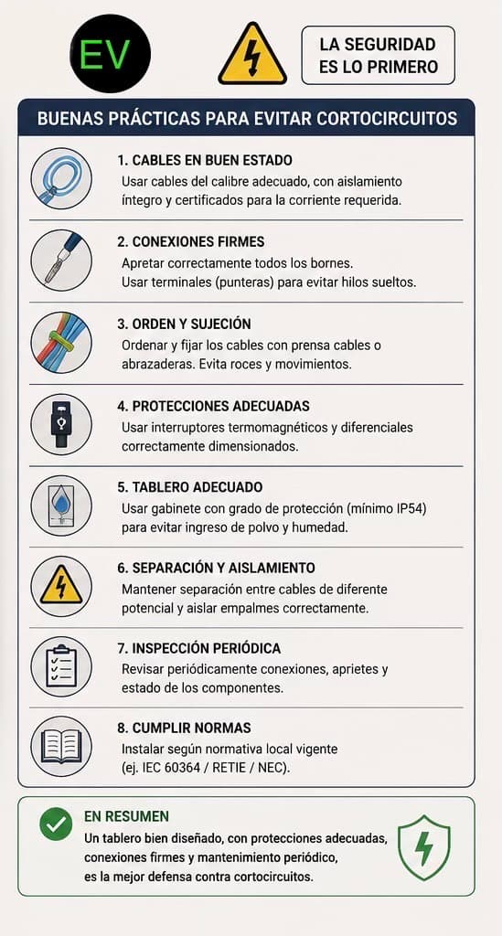 Imagen miniatura de Buenas prácticas para evitar un cortocircuito en tu sistema de carga