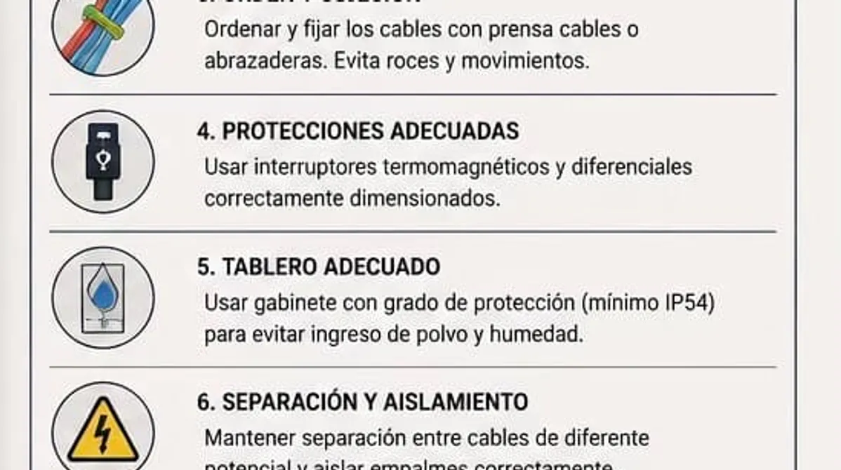 Imagen principal de Buenas prácticas para evitar un cortocircuito en tu sistema de carga