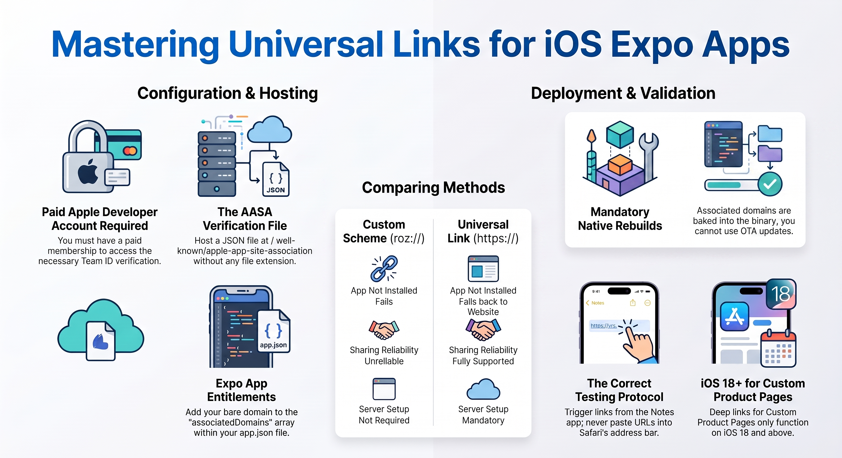 The Complete Guide to Setting Up Universal Links in iOS Expo Apps