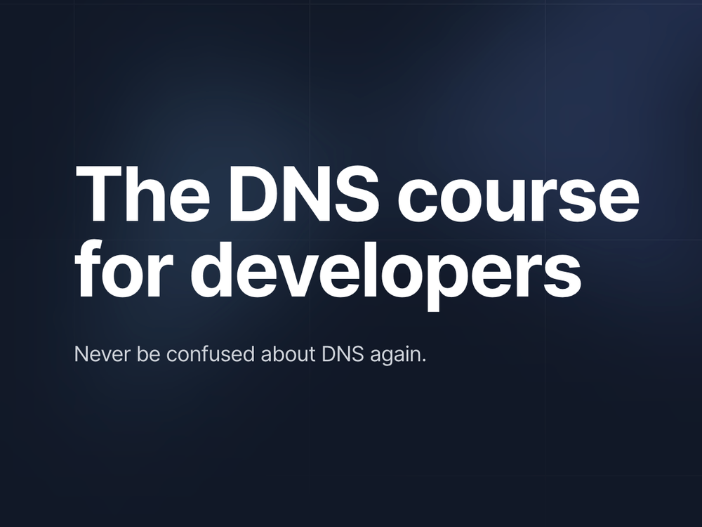 image of DNS for Developers