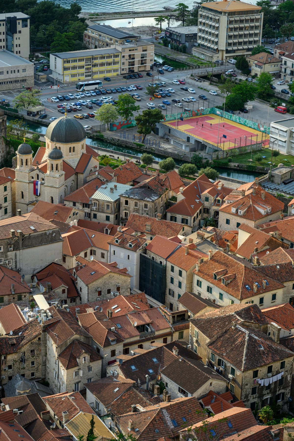 Ancient Rooftops Meet Modern Life