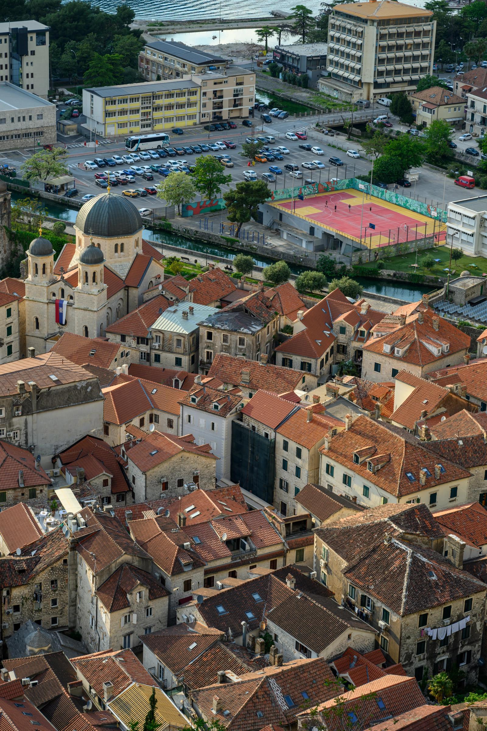 Ancient Rooftops Meet Modern Life