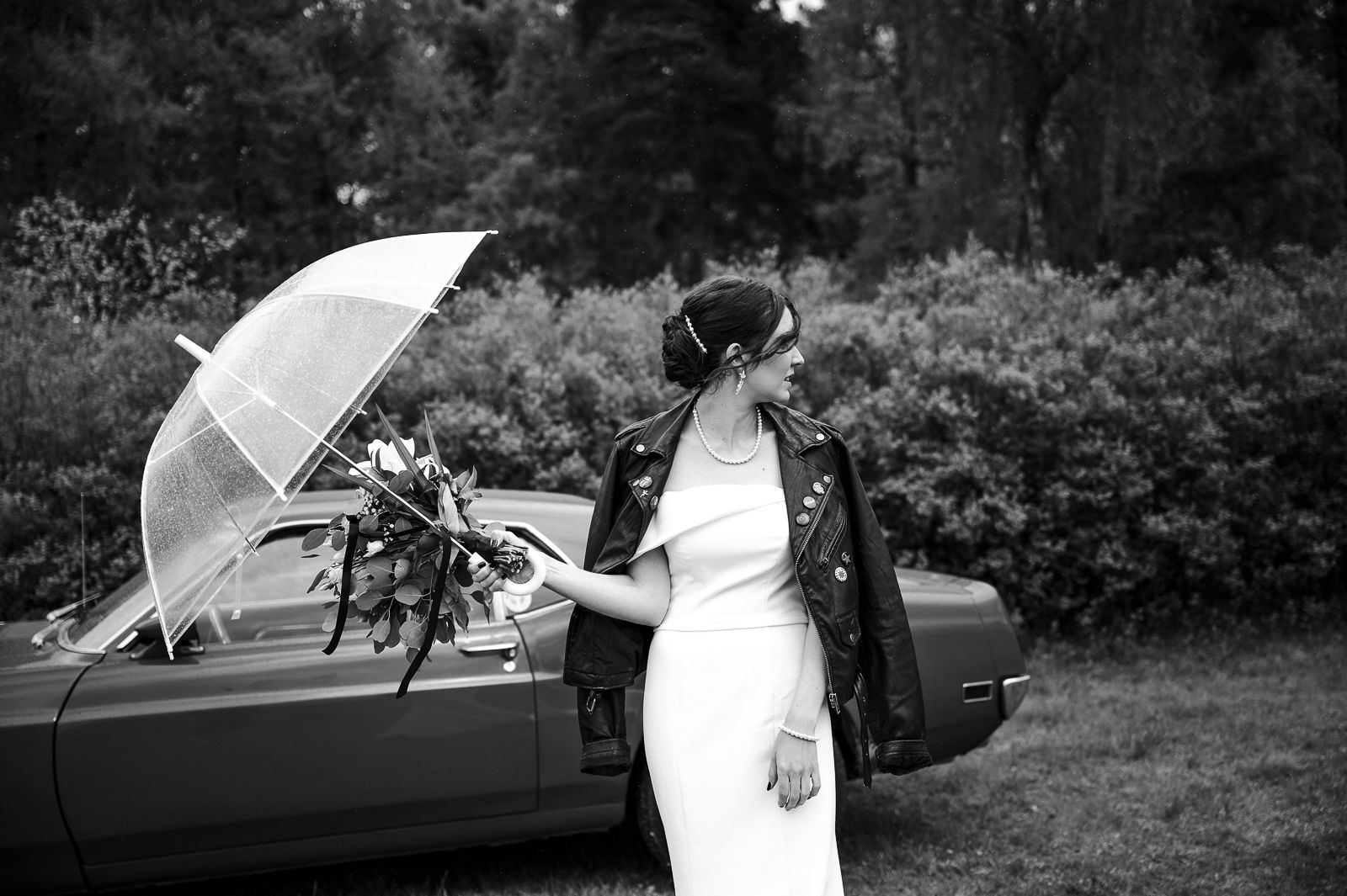 Brud på bryllupsdagen