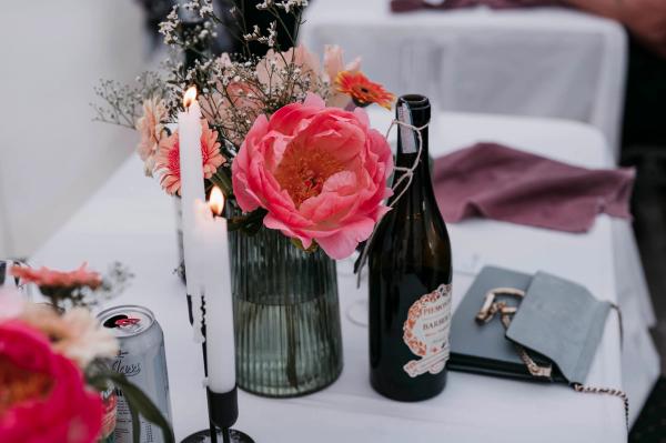 Bryllupsfotografering - Fotostorie - Detaljer bra bordet på bryllupsdagen er også viktig