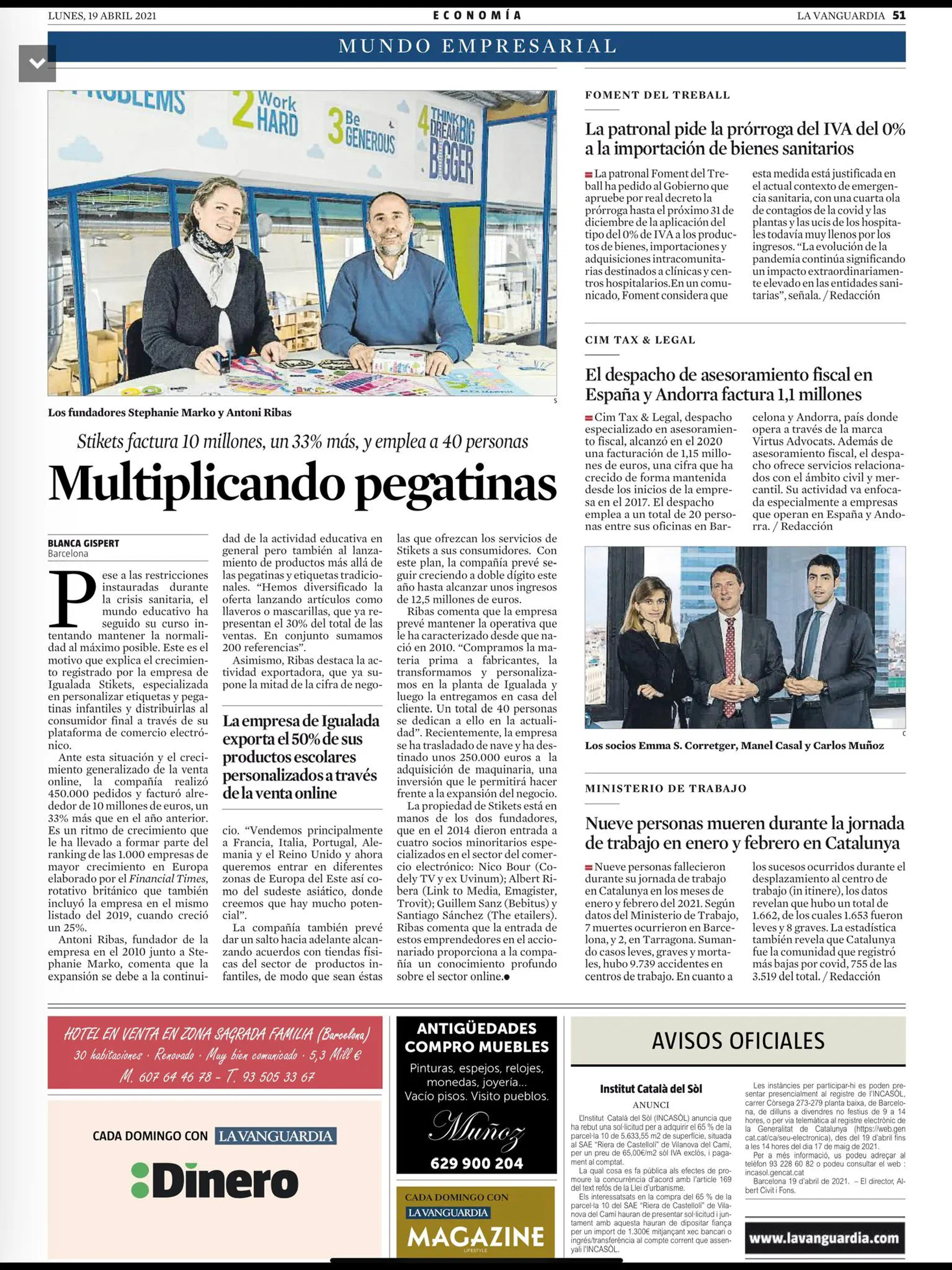 papel informativo
