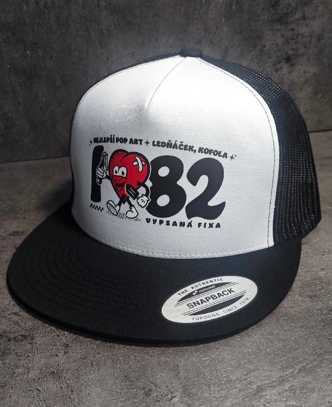 Kšiltovka - 1982 - bílá