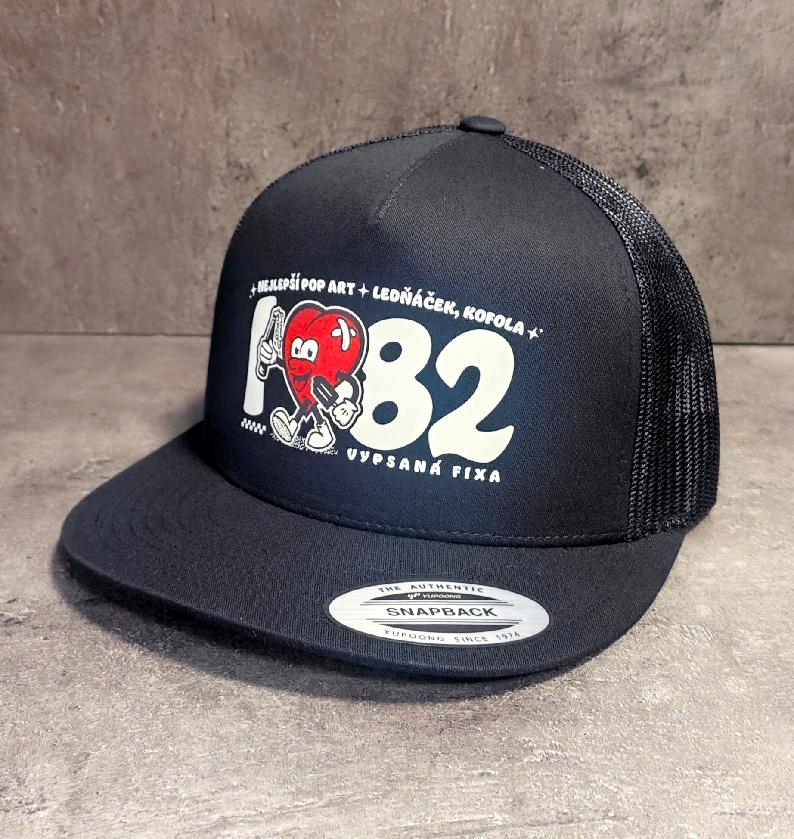 Kšiltovka - 1982 - černá