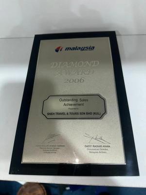 Outstanding Sales Achievement - Diamond Award 